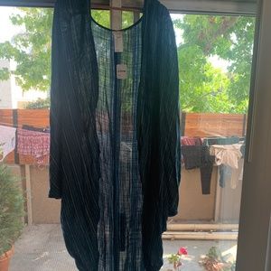 NWT Free People Teal Kimono
